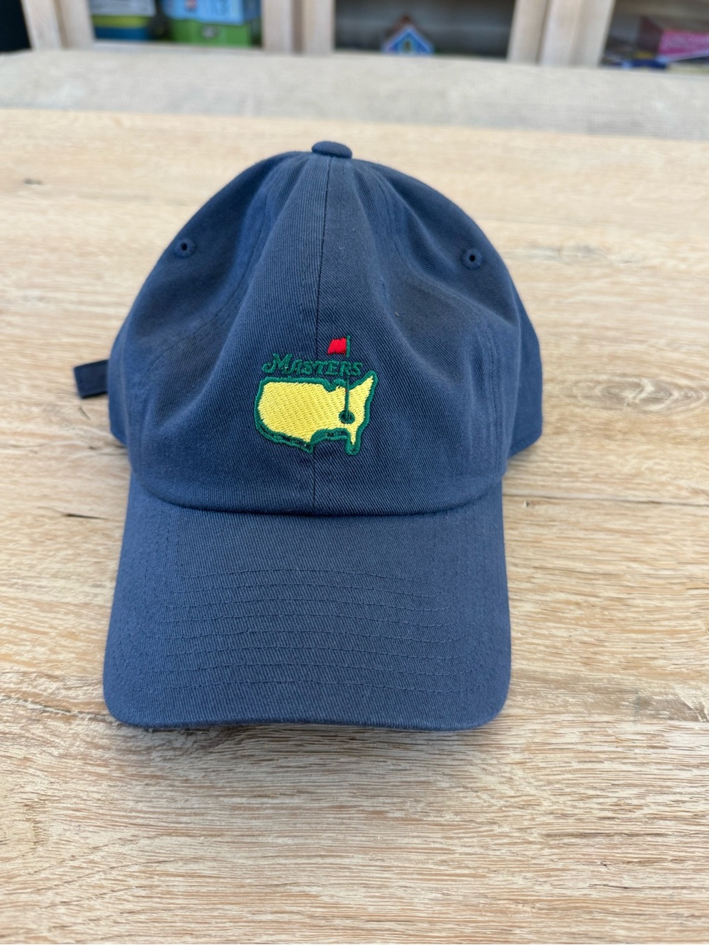 Masters 2026 unisex Embroidered Logo Navy Baseball Cap